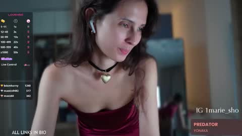 Marie online show from 17, 9, 2025