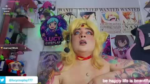 Snapshot of 777lucycosplay chatting on 11, 7, 2026 Lucycosplay777 online show from 11, 7, 2026