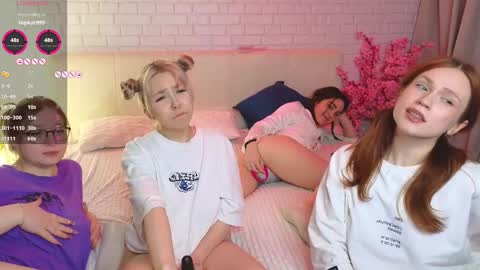 Merlizz Eva Jane Mila Nicole  left to right  online show from 9, 2, 2025