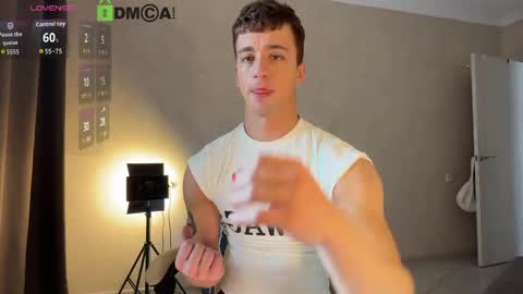 Snapshot of adampolerno chatting on 7, 5, 2026 Hi Im Adam Glad to see u here 3 And its my first day online show from 7, 5, 2026