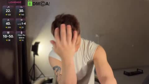 Snapshot of adampolerno chatting on 20, 5, 2026 Hi Im Adam Glad to see u here 3 And its my first day online show from 20, 5, 2026