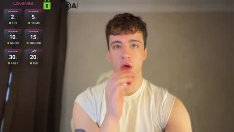 Snapshot of adampolerno chatting on 30, 6, 2026 Hi Im Adam Glad to see u here 3 And its my first day online show from 30, 6, 2026