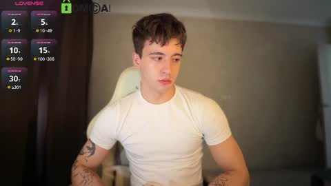Snapshot of adampolerno chatting on 9, 7, 2026 Hi Im Adam Glad to see u here 3 And its my first day online show from 9, 7, 2026