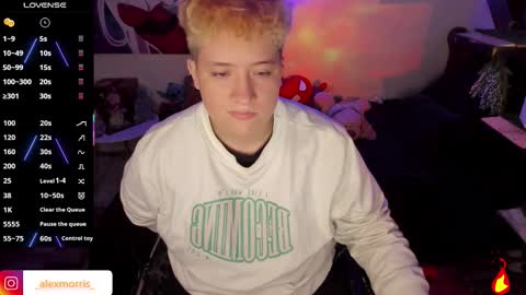 Snapshot of alexxxmorris chatting on 15, 10, 2025 ALEXXX MORRIS online show from 15, 10, 2025