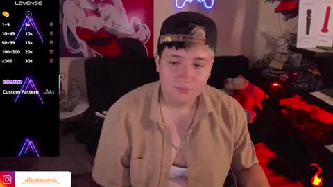 Snapshot of alexxxmorris chatting on 30, 10, 2025 ALEXXX MORRIS online show from 30, 10, 2025