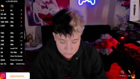 Snapshot of alexxxmorris chatting on 5, 11, 2025 ALEXXX MORRIS online show from 5, 11, 2025