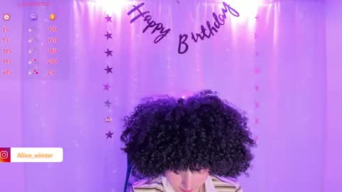 Snapshot of alice_wiinter chatting on 19, 1, 2025 Alice online show from 19, 1, 2025