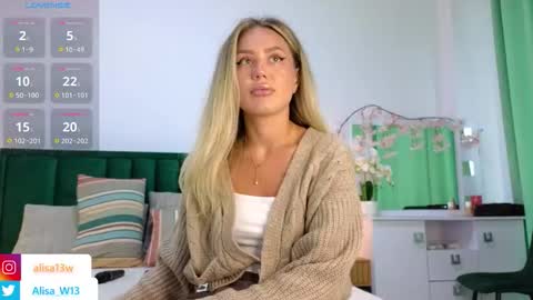 Alisa online show from 1, 10, 2025