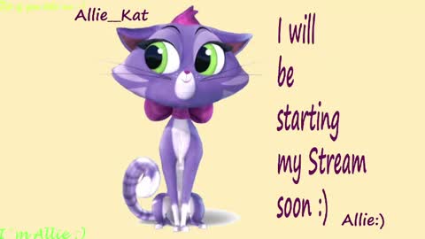 Snapshot of allie__kat chatting on 30, 5, 2026 Allie online show from 30, 5, 2026