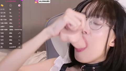 Snapshot of alllinaeve chatting on 15, 2, 2025 Alina online show from 15, 2, 2025