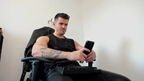 Snapshot of alphagodleatherking92 chatting on 7, 8, 2026 LeatherMaster online show from 7, 8, 2026