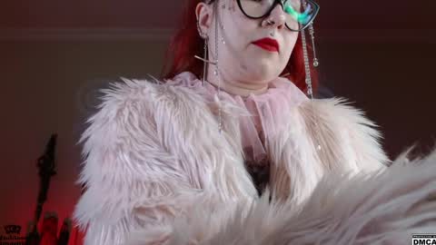 Snapshot of amanita__pantherina chatting on 10, 12, 2024 Goddess Amanita online show from 10, 12, 2024