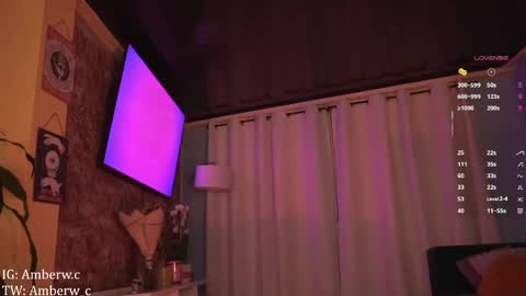 Snapshot of amberw_c chatting on 6, 6, 2026 IG - TW Amberw c online show from 6, 6, 2026