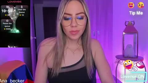 Snapshot of ana_becker1 chatting on 18, 6, 2026 Ana online show from 18, 6, 2026