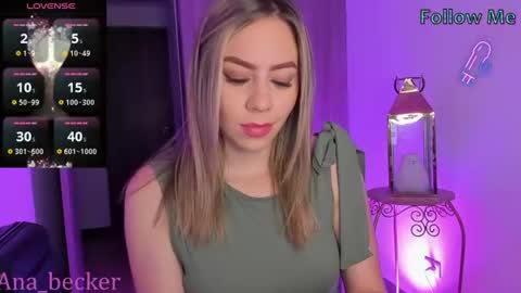 Snapshot of ana_becker1 chatting on 2, 7, 2026 Ana online show from 2, 7, 2026