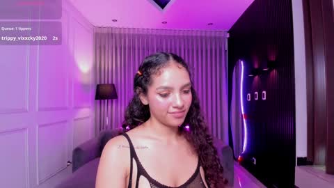 Snapshot of anahi_curlie1 chatting on 22, 1, 2025 Anahi Curlie online show from 22, 1, 2025