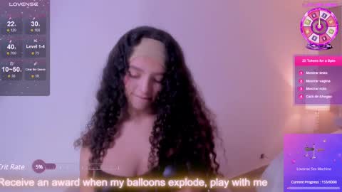 Snapshot of anahi_curlie1 chatting on 26, 2, 2025 Anahi Curlie online show from 26, 2, 2025