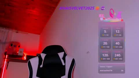 anaisvelvet2025 online show from 28, 9, 2025
