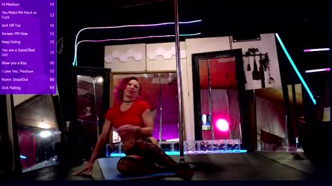 Snapshot of angelsparkle80 chatting on 15, 3, 2026 Madison Marie online show from 15, 3, 2026