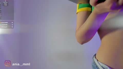 Snapshot of ania_mml chatting on 22, 1, 2025 Ania online show from 22, 1, 2025