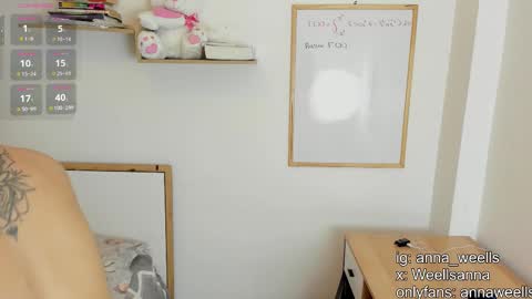  Anna Weells  online show from 17, 2, 2026