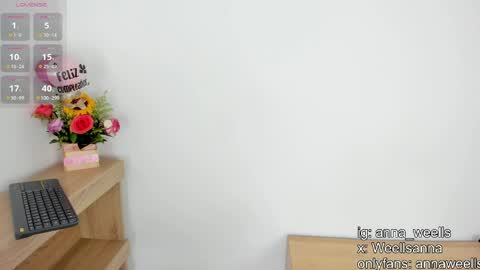  Anna Weells  online show from 1, 4, 2026