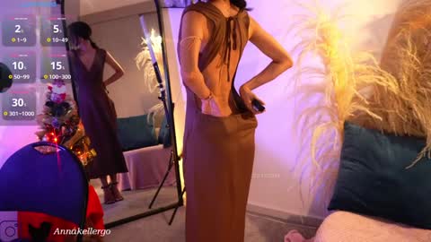Snapshot of annakellergo chatting on 31, 12, 2024 Anna k online show from 31, 12, 2024