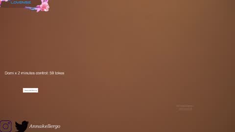 Snapshot of annakellergo chatting on 2, 3, 2025 Anna k online show from 2, 3, 2025
