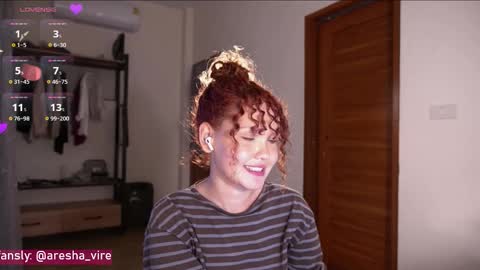 Aresha  online show from 2, 3, 2026