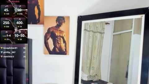 Snapshot of arexblakk chatting on 8, 5, 2026 AREXXBLAKK online show from 8, 5, 2026