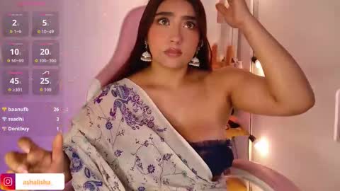 Snapshot of ashalisha chatting on 7, 1, 2026 Asha online show from 7, 1, 2026