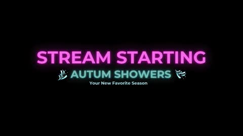 Autum Showers online show from 11, 1, 2026