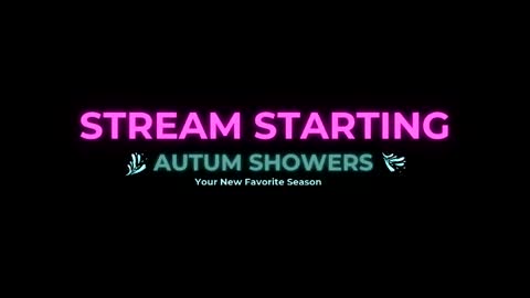 Autum Showers online show from 25, 5, 2026