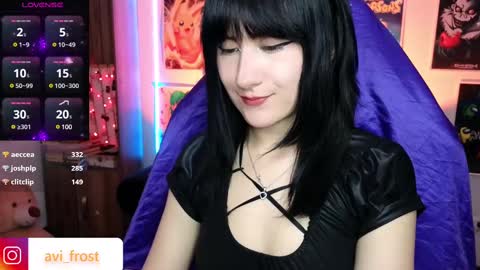 Snapshot of avi_frost chatting on 9, 3, 2025 Saraaaa independent model 3 online show from 9, 3, 2025