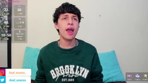 Axel Evanss online show from 8, 1, 2025