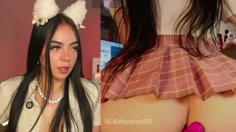 Snapshot of babymishi09 chatting on 23, 3, 2026 Mishi online show from 23, 3, 2026