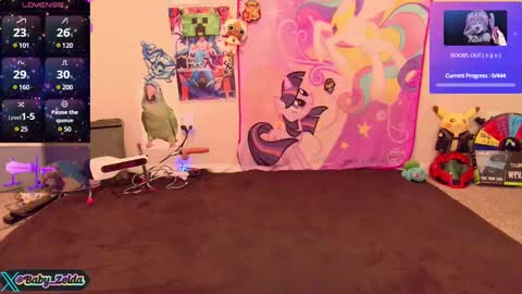 BabyZelda online show from 12, 12, 2024