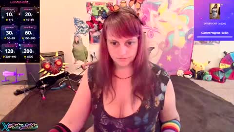 Snapshot of babyzelda chatting on 14, 12, 2025 BabyZelda online show from 14, 12, 2025