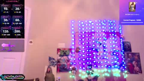 Snapshot of babyzelda chatting on 19, 12, 2025 BabyZelda online show from 19, 12, 2025