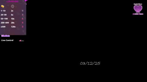 Snapshot of bell_art chatting on 3, 12, 2025 online show from 3, 12, 2025