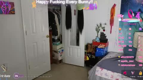 Tokki  bunny  online show from 14, 2, 2025