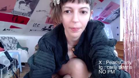 Snapshot of carlypearls chatting on 10, 1, 2026 Carly Pearls online show from 10, 1, 2026