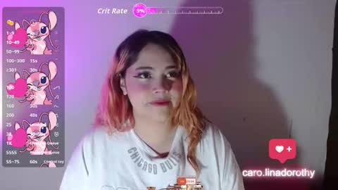 Snapshot of caro_linadorothy chatting on 27, 11, 2025 carolina dorothy online show from 27, 11, 2025