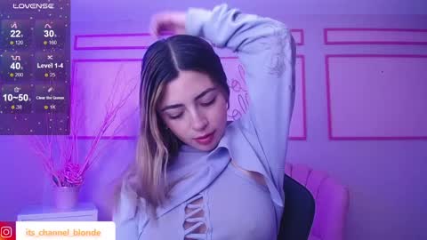 Snapshot of channel_blonde_a chatting on 24, 1, 2025 channel_blonde_a online show from 24, 1, 2025