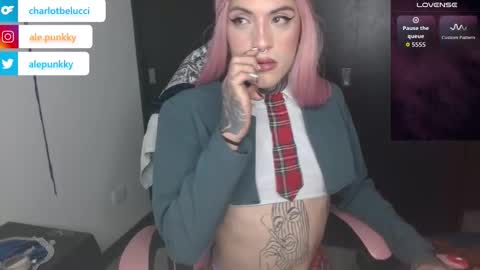 Snapshot of charlotbelucci_ chatting on 19, 12, 2025 Ale punky online show from 19, 12, 2025
