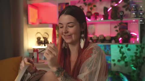 Snapshot of charmings_054 chatting on 1, 3, 2025 Belle and Miley online show from 1, 3, 2025