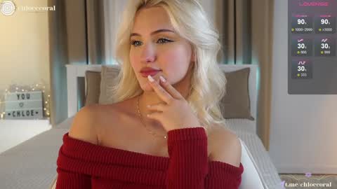 Snapshot of chloecoral chatting on 6, 1, 2025 ChloeCoral online show from 6, 1, 2025