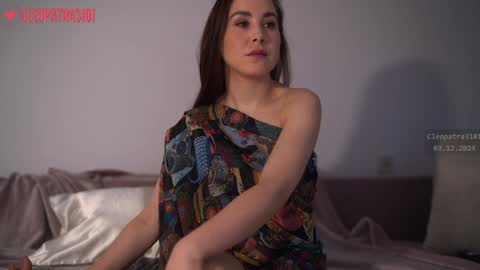 Snapshot of cleopatra3101 chatting on 3, 12, 2024 Cleopatra online show from 3, 12, 2024