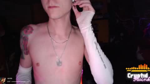 Snapshot of cryptidtwink chatting on 11, 12, 2024 CryptidTwink online show from 11, 12, 2024