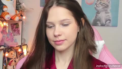 Snapshot of cutierori chatting on 25, 1, 2025 Rori  Instagram cutierori  online show from 25, 1, 2025